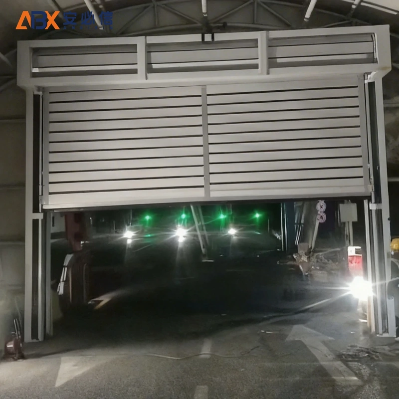 张家口市铝质快速门